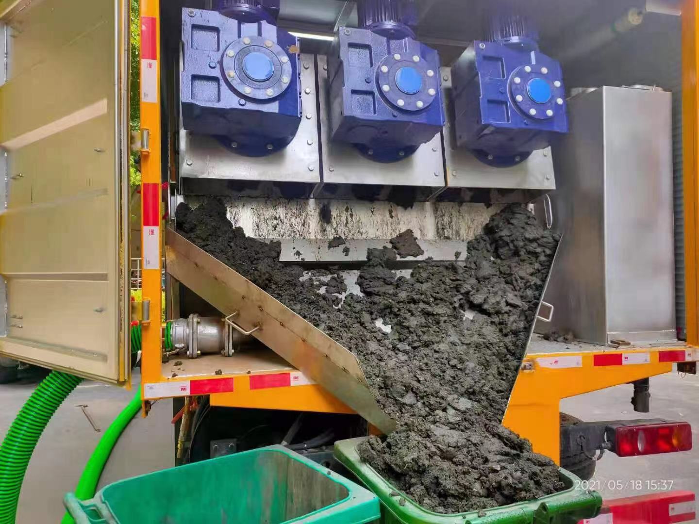 衢州化粪池清掏城市维护站-泥浆净化干湿分离处理